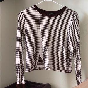 forever 21 striped tee